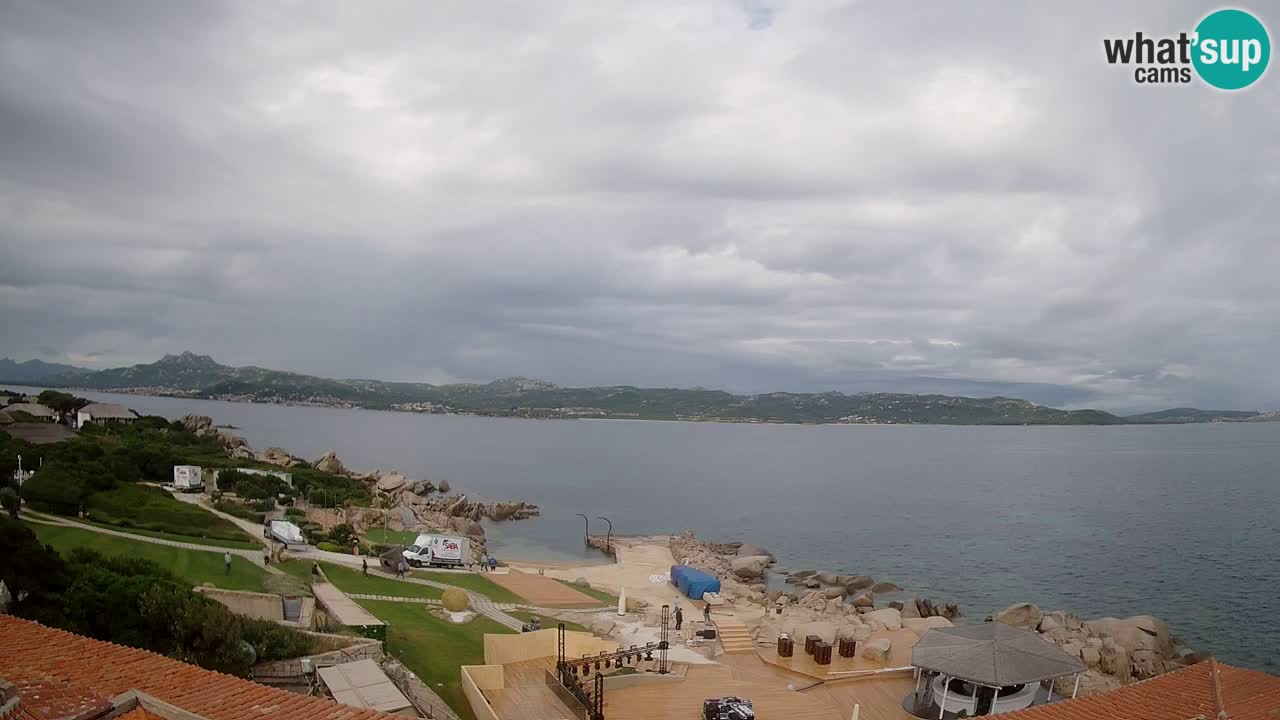 Live Phi Beach – Forte Cappellini camera en vivo Porto Cervo – Arzachena – Cerdeña