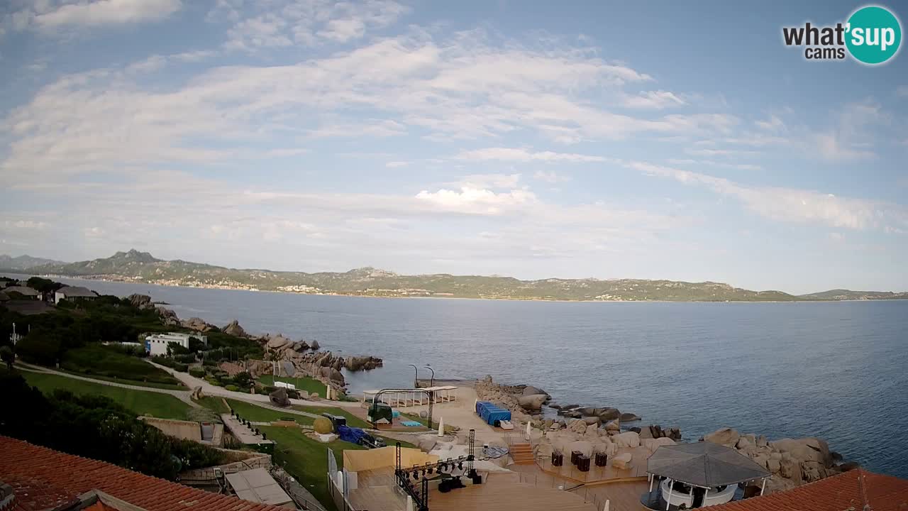 Live Phi Beach – Forte Cappellini camera en vivo Porto Cervo – Arzachena – Cerdeña
