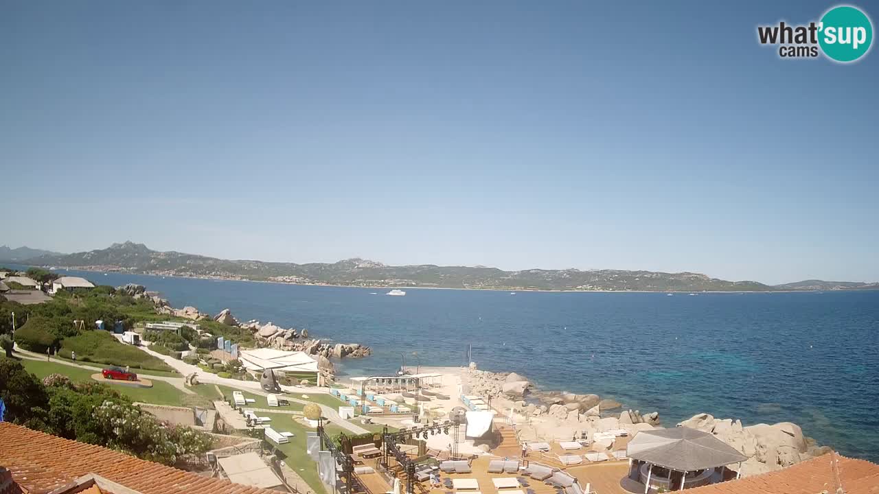 Live webcam Phi Beach – Forte Cappellini livecam Porto Cervo – Arzachena – Sardinia