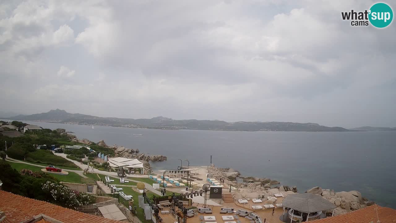 Live Phi Beach – Forte Cappellini camera en vivo Porto Cervo – Arzachena – Cerdeña
