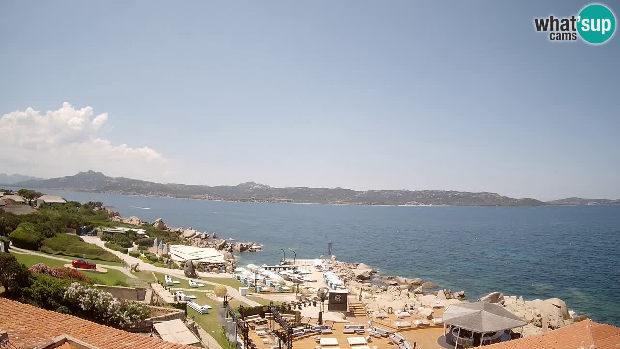 Live webcam Phi Beach – Forte Cappellini livecam Porto Cervo – Arzachena – Sardinia