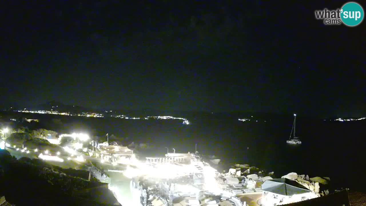 Webcam Phi Beach – Forte Cappellini live cam Porto Cervo – Arzachena – Sardinien