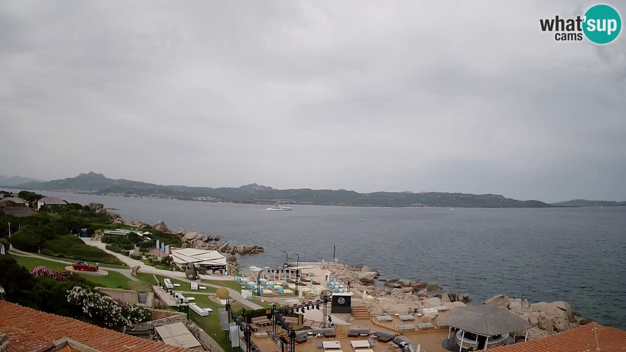 Live Phi Beach – Forte Cappellini camera en vivo Porto Cervo – Arzachena – Cerdeña