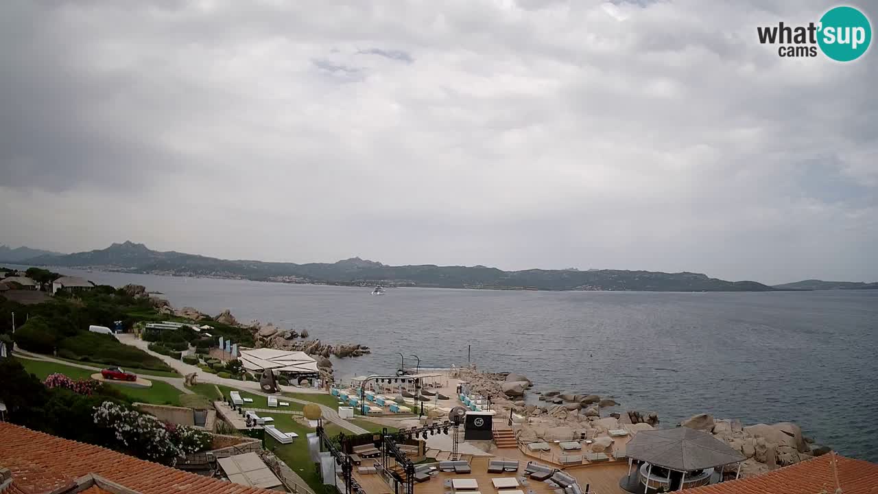 Live Phi Beach – Forte Cappellini camera en vivo Porto Cervo – Arzachena – Cerdeña