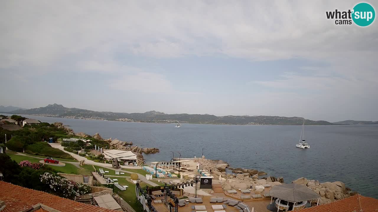 Live Phi Beach – Forte Cappellini camera en vivo Porto Cervo – Arzachena – Cerdeña