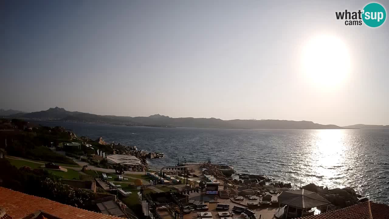 Live Phi Beach – Forte Cappellini camera en vivo Porto Cervo – Arzachena – Cerdeña