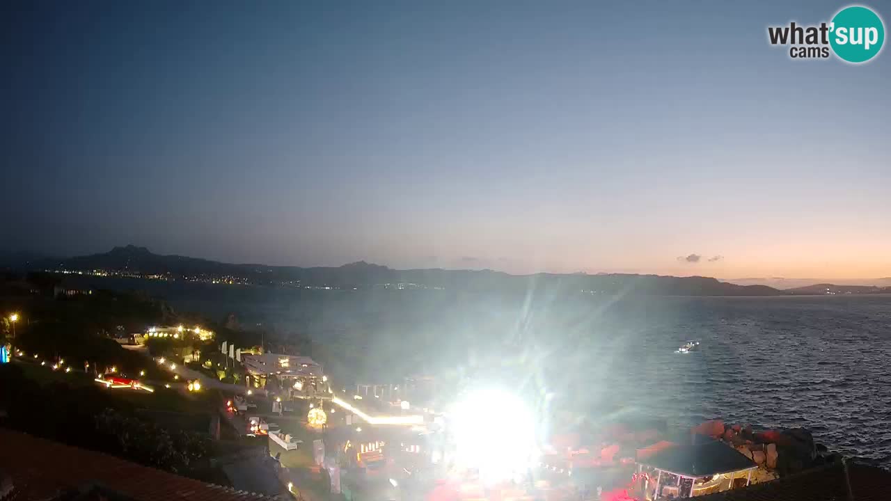 Live Phi Beach – Forte Cappellini camera en vivo Porto Cervo – Arzachena – Cerdeña