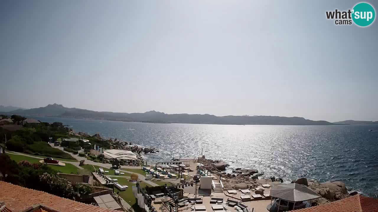 Live Phi Beach – Forte Cappellini camera en vivo Porto Cervo – Arzachena – Cerdeña