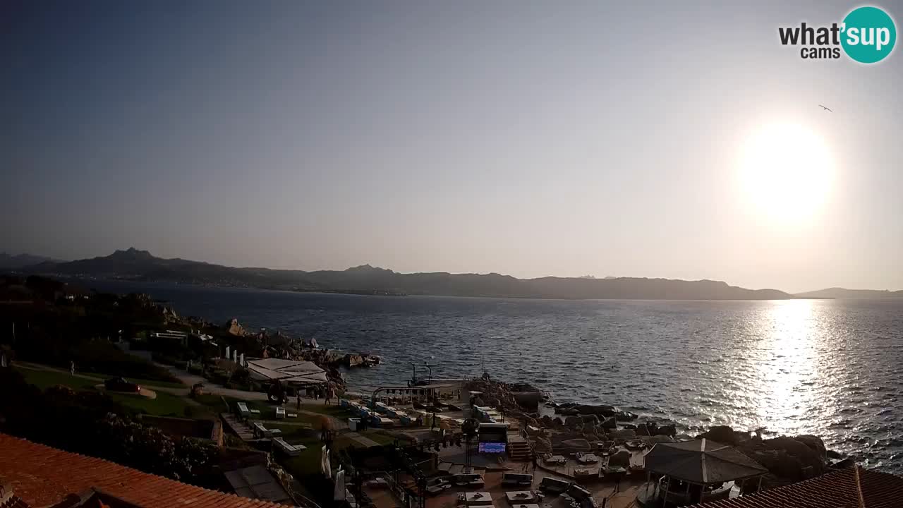 Live Phi Beach – Forte Cappellini camera en vivo Porto Cervo – Arzachena – Cerdeña