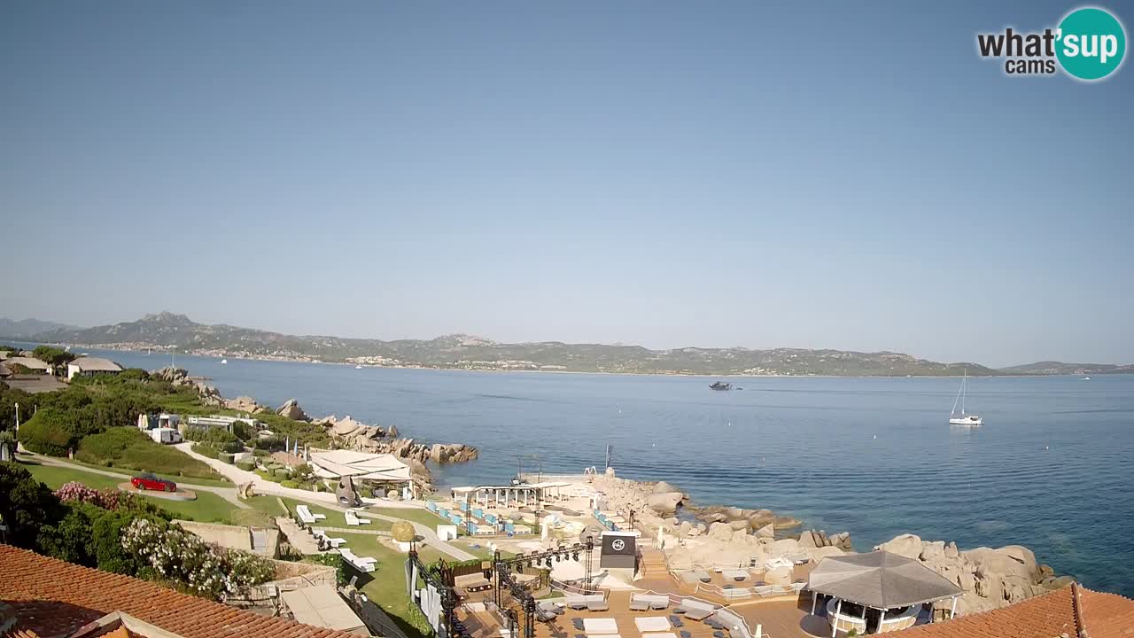 Livecam Phi Beach – Forte Cappellini webcam Porto Cervo – Arzachena – Sardaigne
