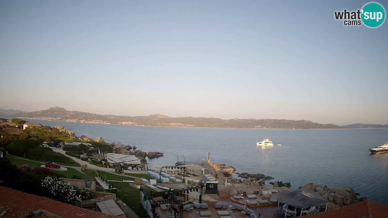 Live Phi Beach – Forte Cappellini camera en vivo Porto Cervo – Arzachena – Cerdeña