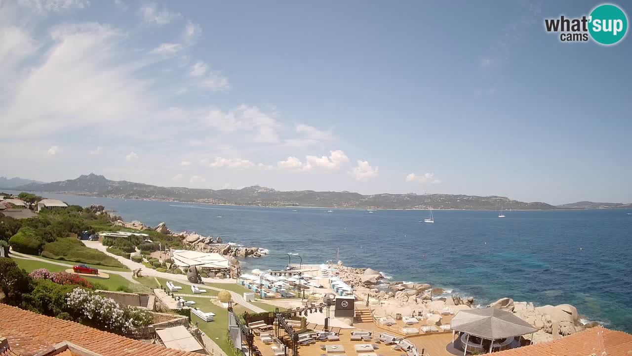 Livecam Phi Beach – Forte Cappellini webcam Porto Cervo – Arzachena – Sardaigne