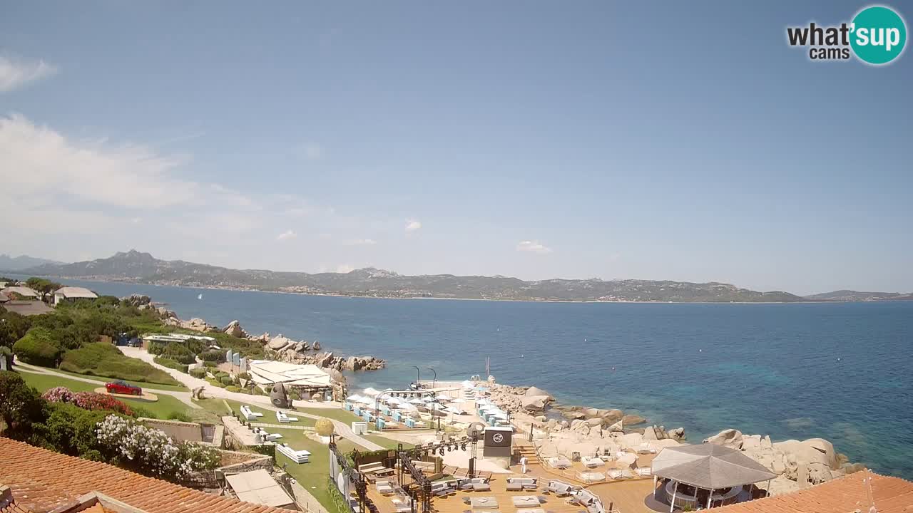 U živo Phi Beach – Forte Cappellini web kamera Porto Cervo – Arzachena – Sardinija