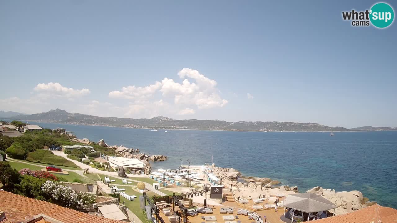 Live Phi Beach – Forte Cappellini camera en vivo Porto Cervo – Arzachena – Cerdeña
