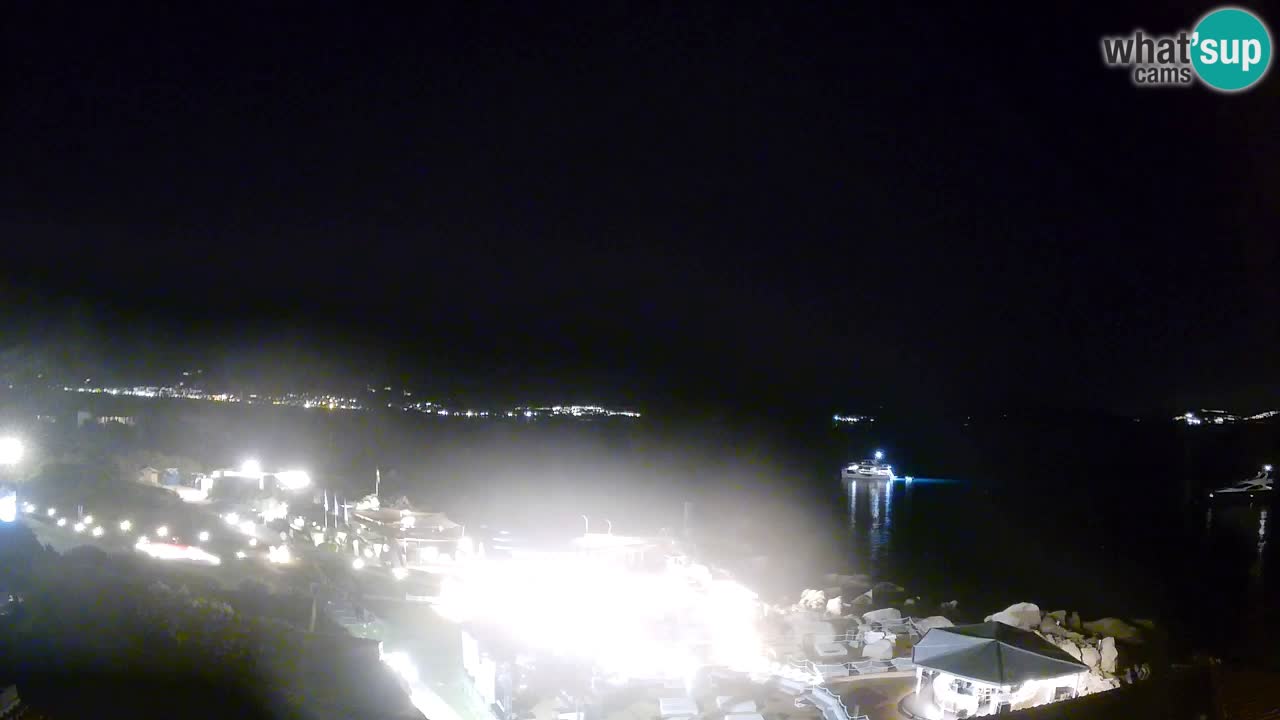 Live Phi Beach – Forte Cappellini camera en vivo Porto Cervo – Arzachena – Cerdeña