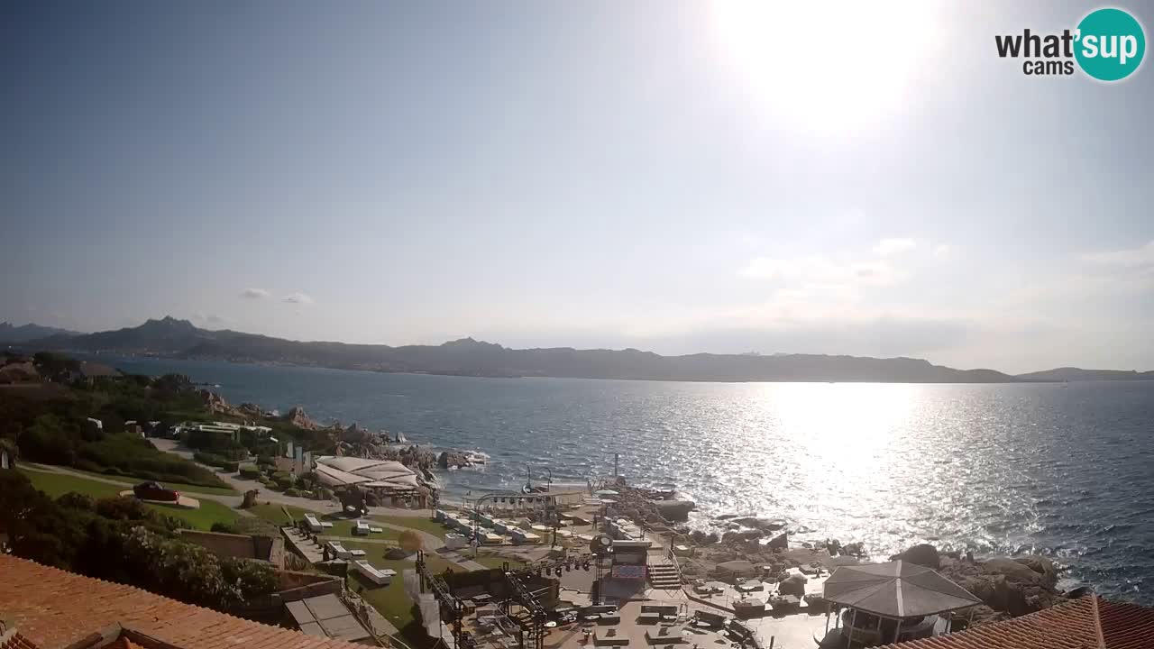 Live Phi Beach – Forte Cappellini camera en vivo Porto Cervo – Arzachena – Cerdeña