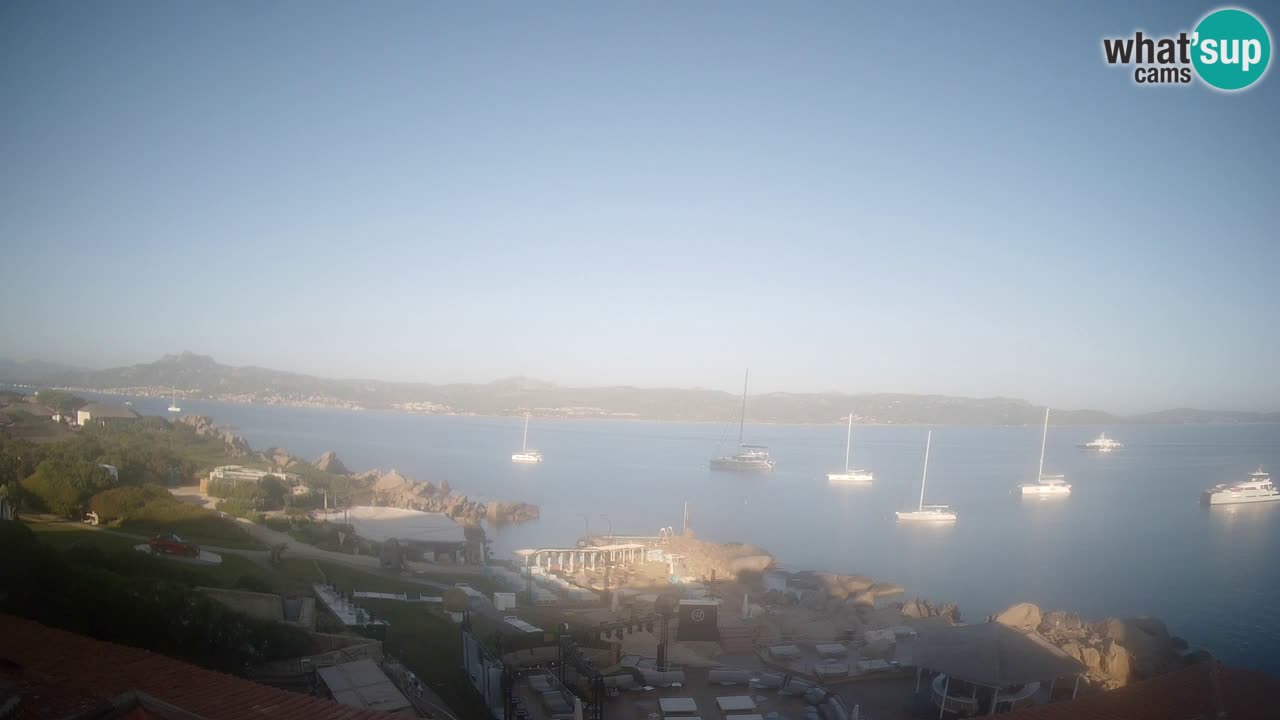 Live Phi Beach – Forte Cappellini camera en vivo Porto Cervo – Arzachena – Cerdeña