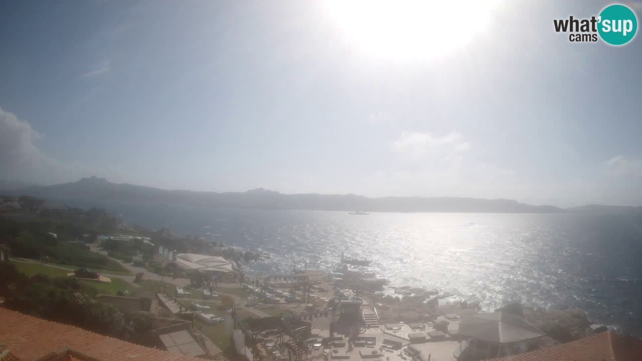 Live Phi Beach – Forte Cappellini camera en vivo Porto Cervo – Arzachena – Cerdeña