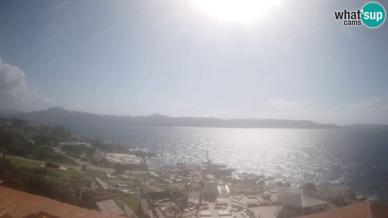 Live Phi Beach – Forte Cappellini camera en vivo Porto Cervo – Arzachena – Cerdeña