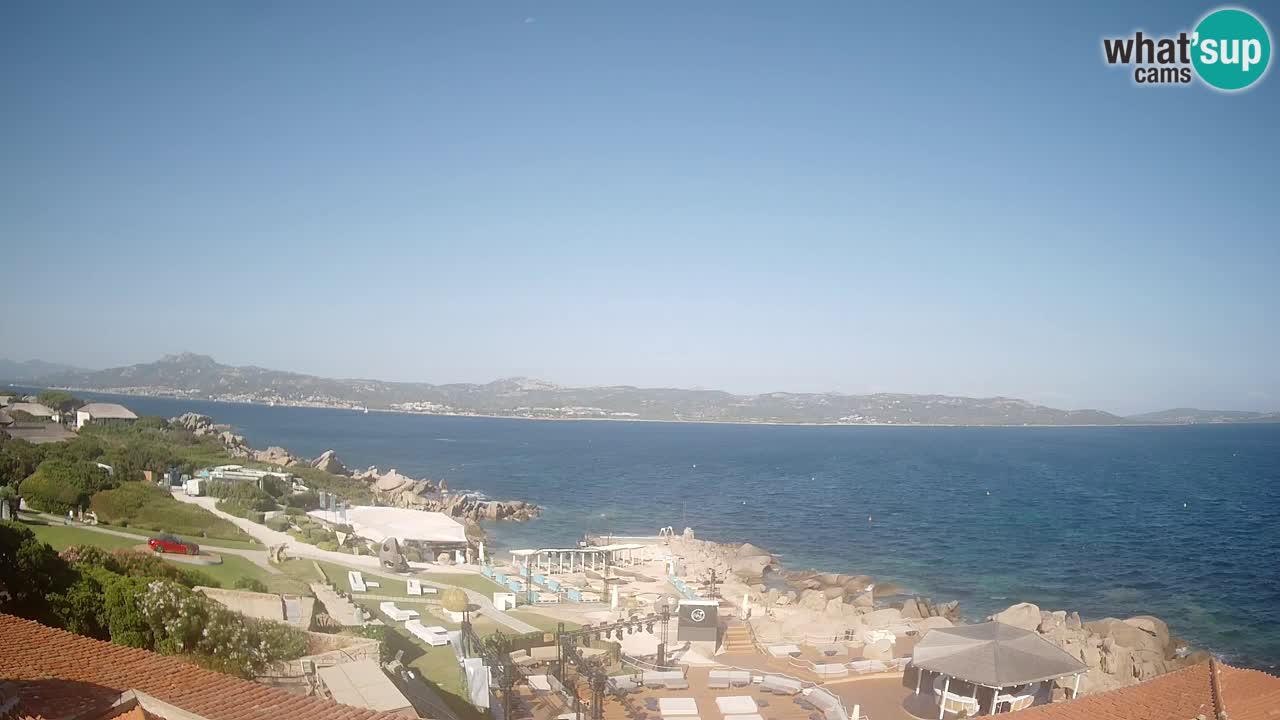 Live Phi Beach – Forte Cappellini camera en vivo Porto Cervo – Arzachena – Cerdeña
