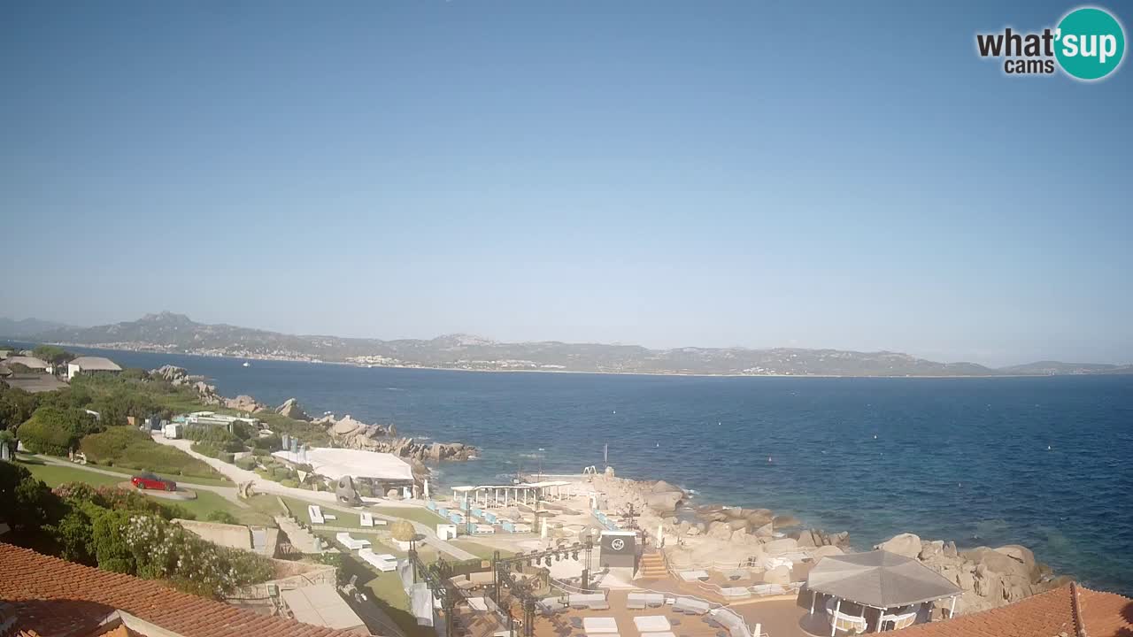 Live webcam Phi Beach – Forte Cappellini livecam Porto Cervo – Arzachena – Sardinia