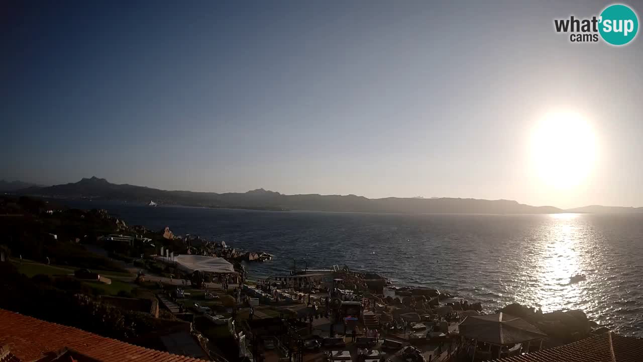 Live Phi Beach – Forte Cappellini camera en vivo Porto Cervo – Arzachena – Cerdeña