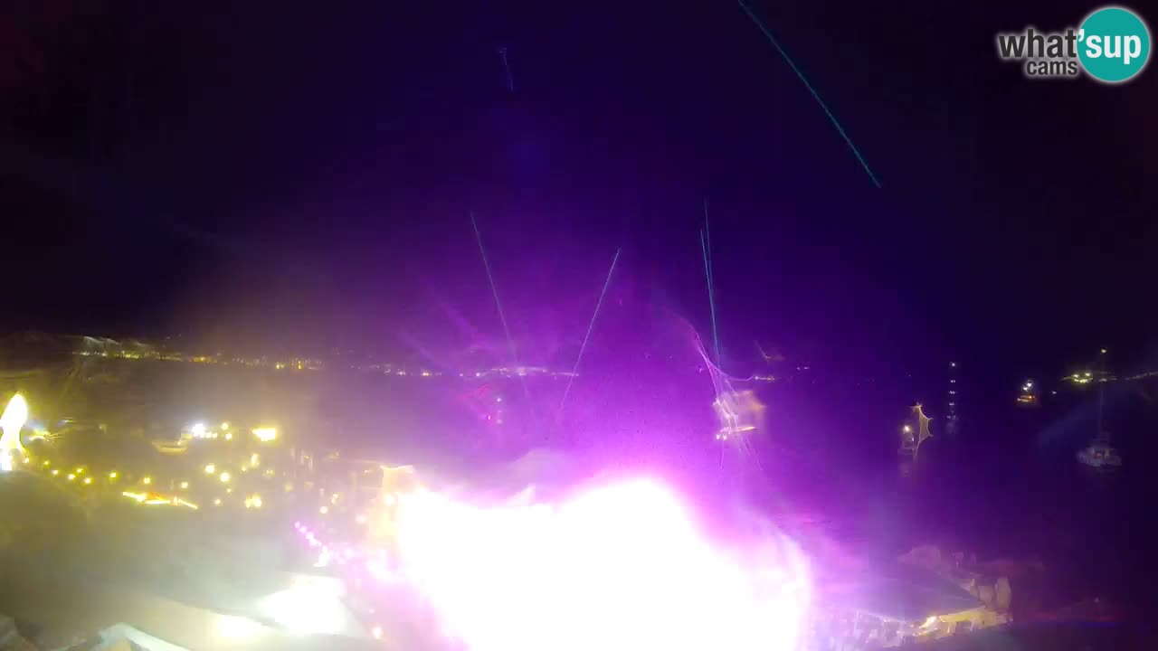 Live Phi Beach – Forte Cappellini camera en vivo Porto Cervo – Arzachena – Cerdeña