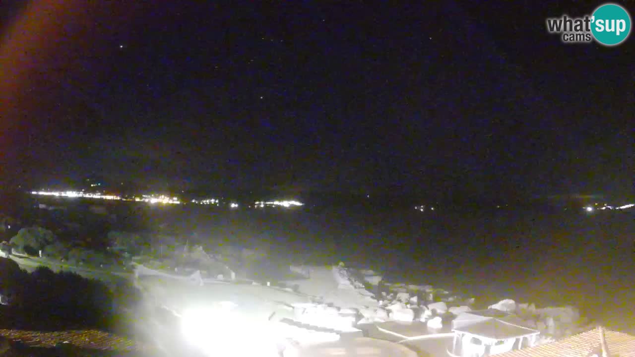 Live Phi Beach – Forte Cappellini camera en vivo Porto Cervo – Arzachena – Cerdeña