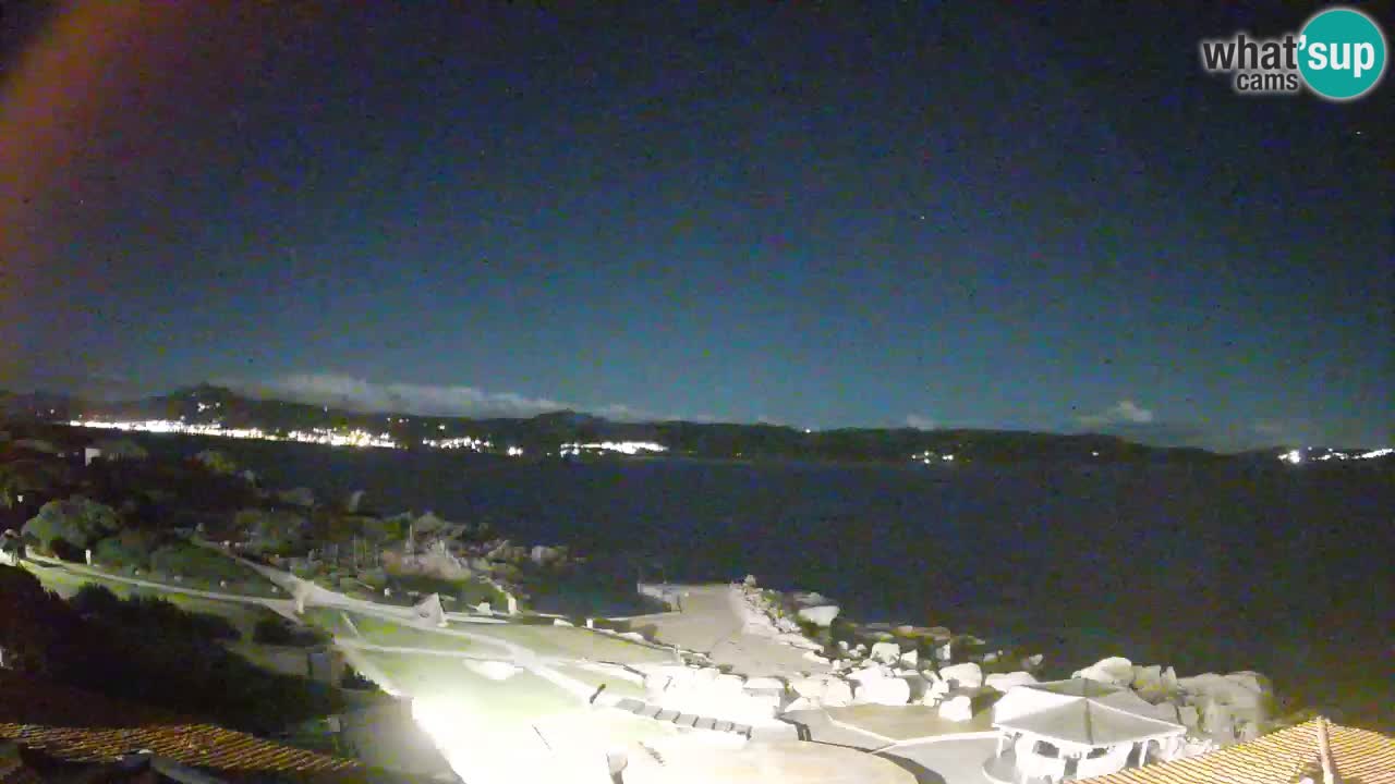 Live Phi Beach – Forte Cappellini camera en vivo Porto Cervo – Arzachena – Cerdeña
