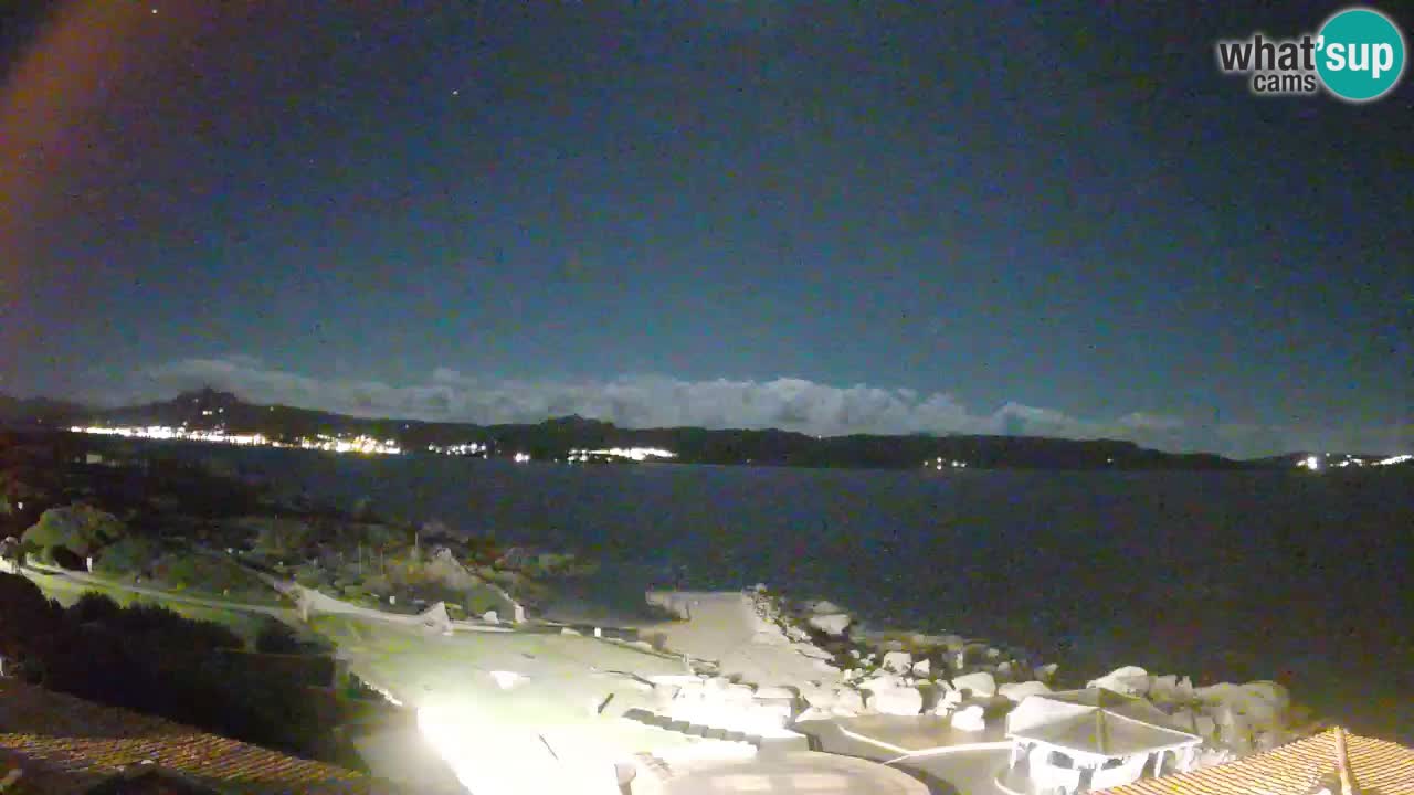 Live Phi Beach – Forte Cappellini camera en vivo Porto Cervo – Arzachena – Cerdeña