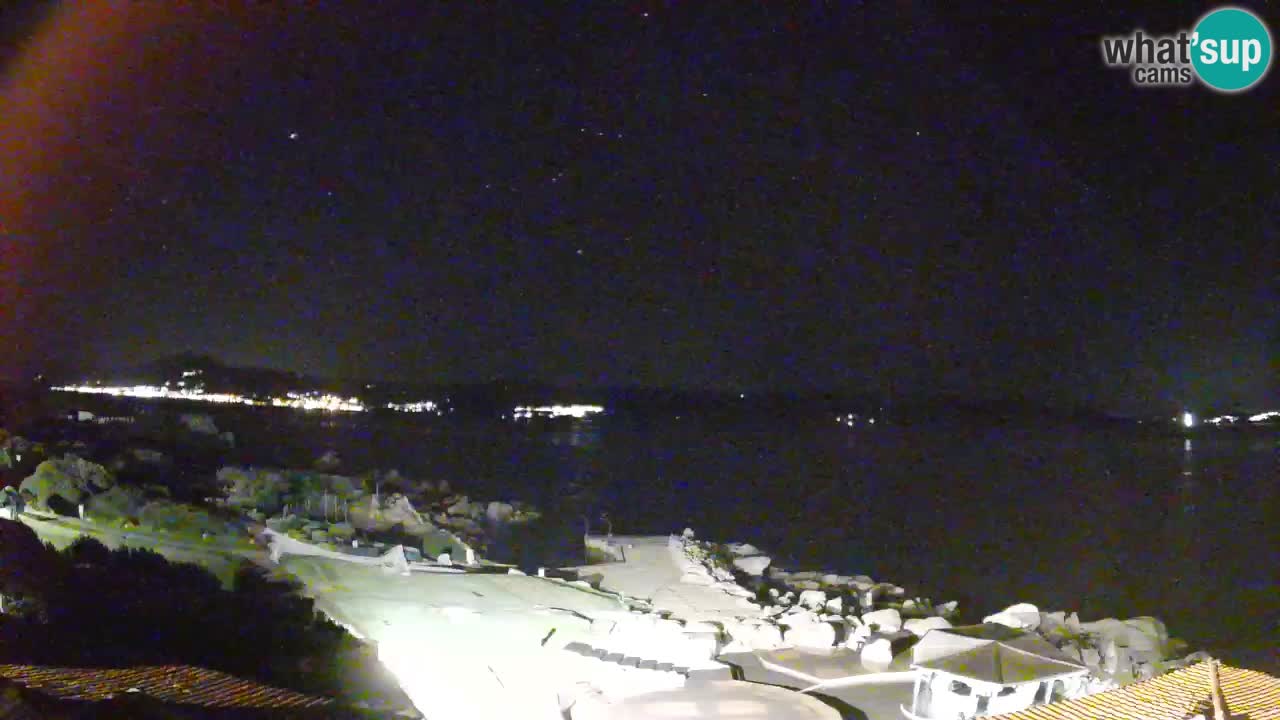 Live Phi Beach – Forte Cappellini camera en vivo Porto Cervo – Arzachena – Cerdeña