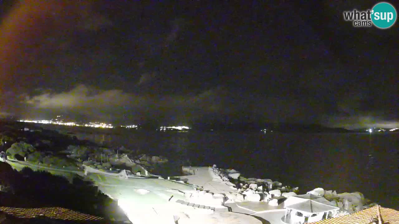 Live Phi Beach – Forte Cappellini camera en vivo Porto Cervo – Arzachena – Cerdeña