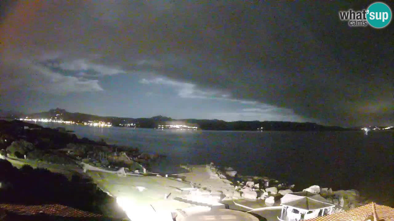 Live Phi Beach – Forte Cappellini camera en vivo Porto Cervo – Arzachena – Cerdeña
