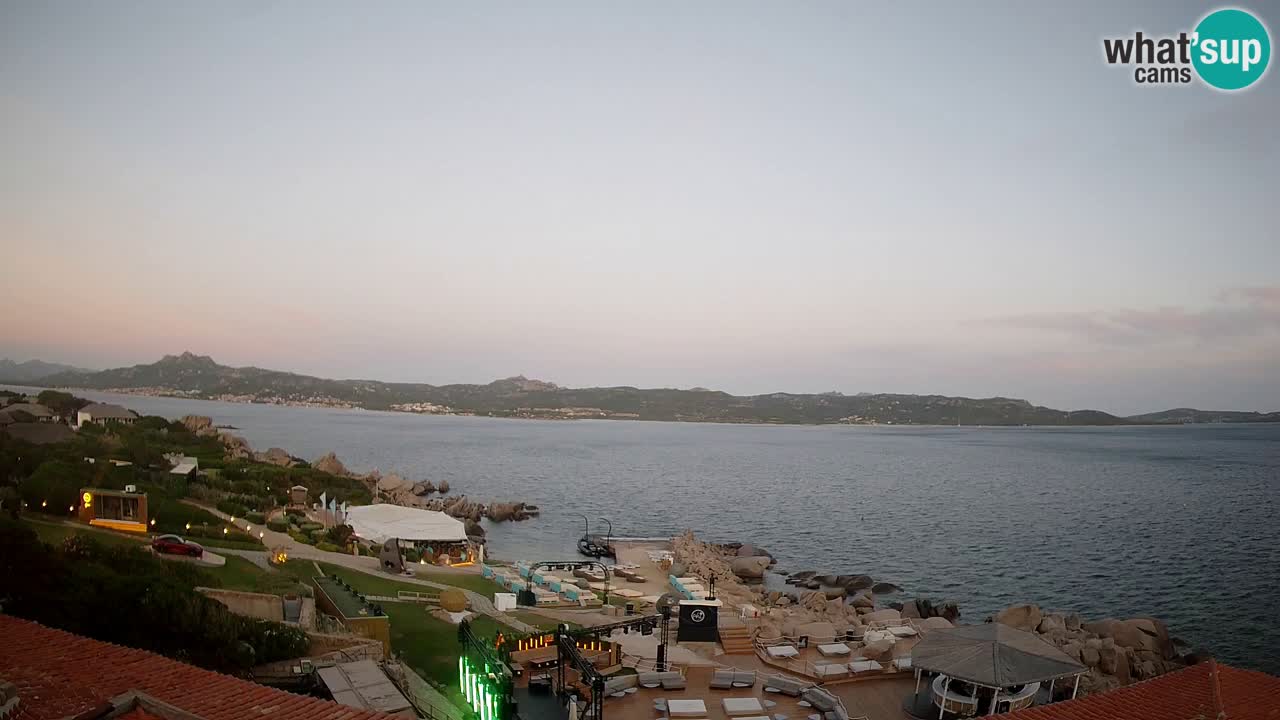 Live Phi Beach – Forte Cappellini camera en vivo Porto Cervo – Arzachena – Cerdeña
