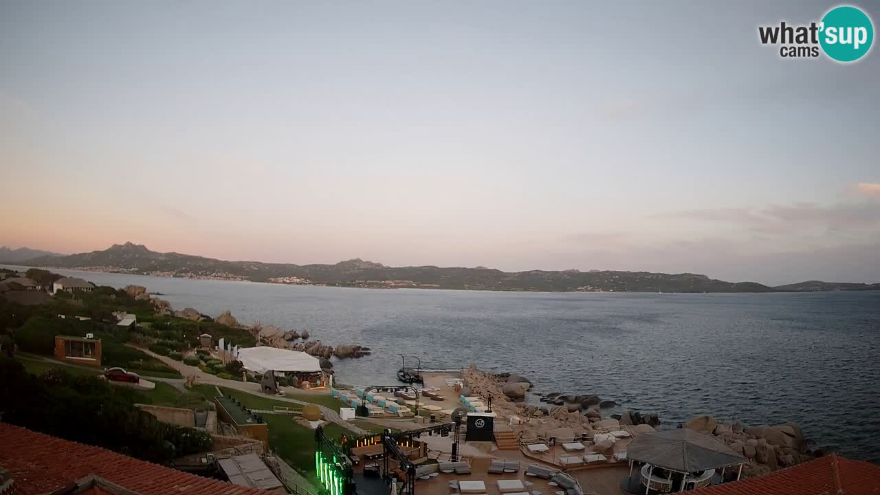 Live Phi Beach – Forte Cappellini camera en vivo Porto Cervo – Arzachena – Cerdeña