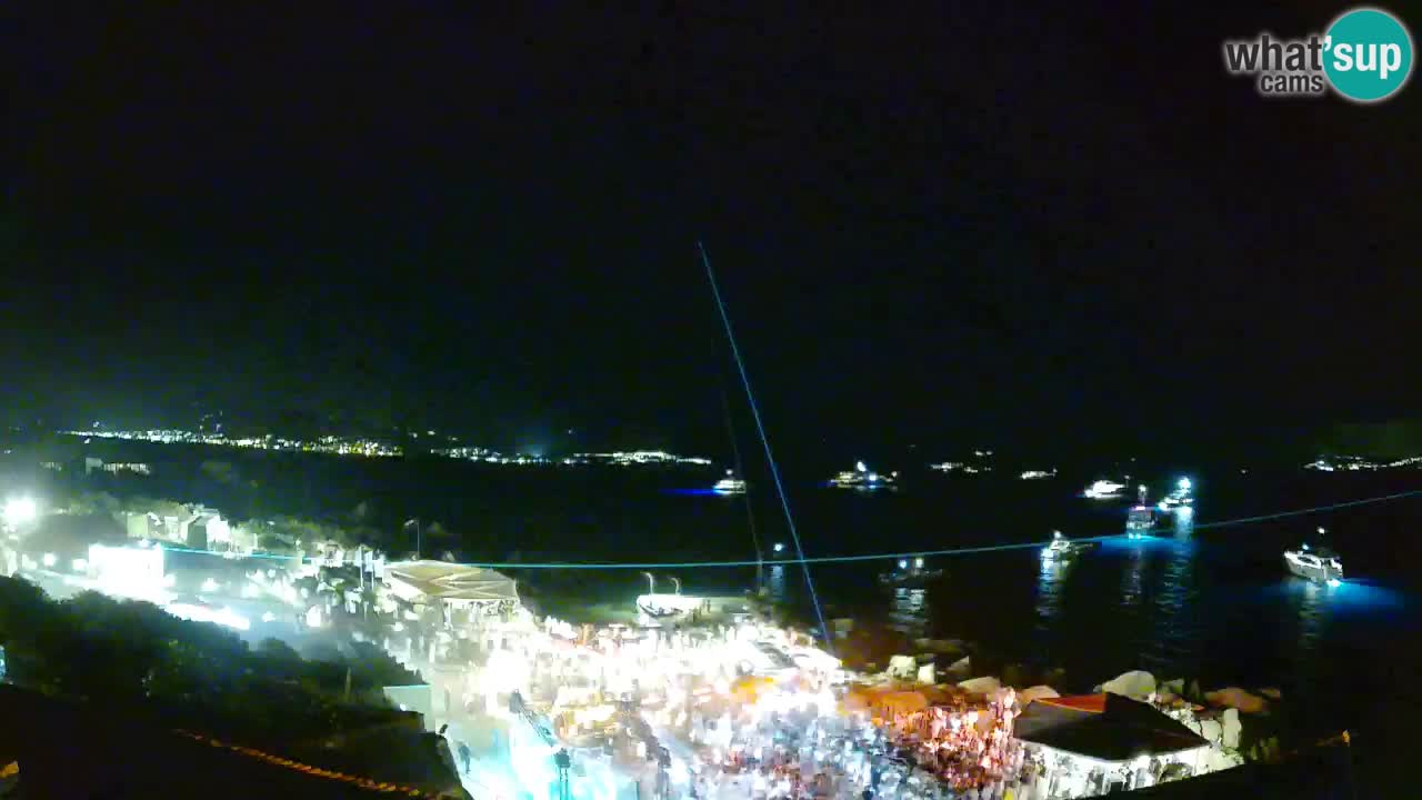 Live Phi Beach – Forte Cappellini camera en vivo Porto Cervo – Arzachena – Cerdeña