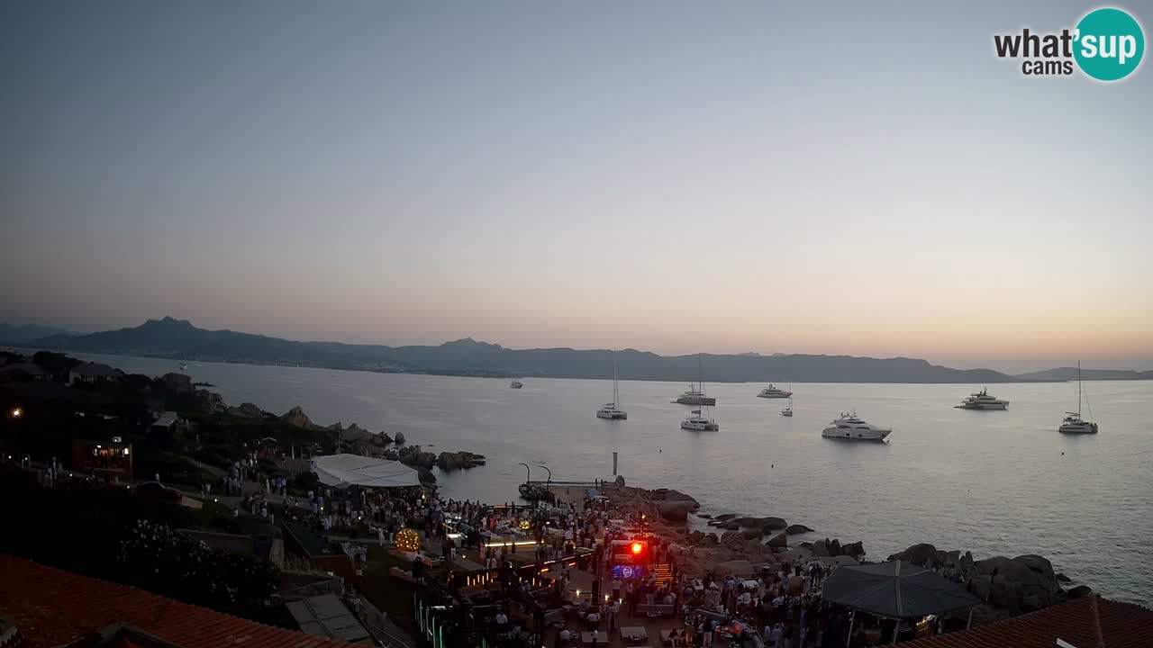 Live Phi Beach – Forte Cappellini camera en vivo Porto Cervo – Arzachena – Cerdeña