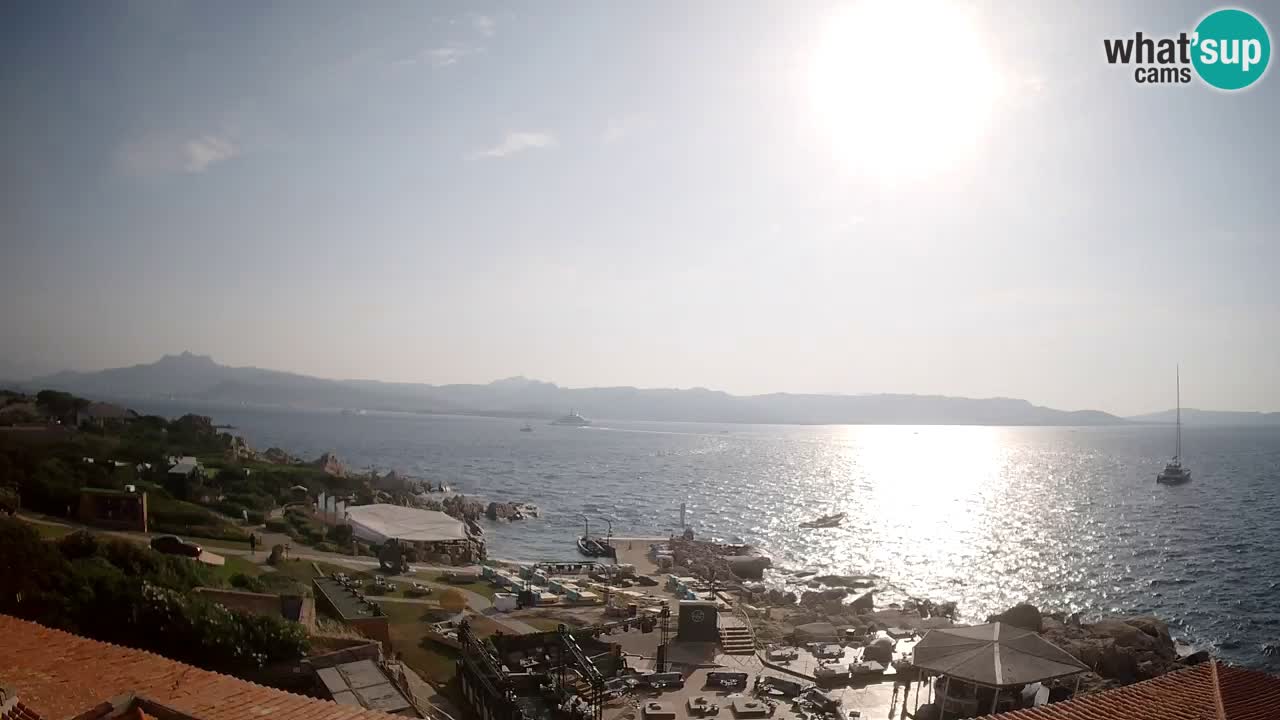 Live Phi Beach – Forte Cappellini camera en vivo Porto Cervo – Arzachena – Cerdeña