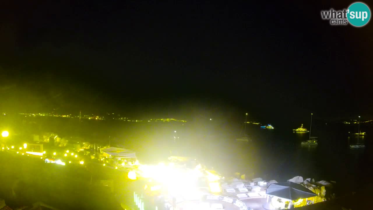 V živo Phi Beach – Forte Cappellini spletna kamera Porto Cervo – Arzachena – Sardinija