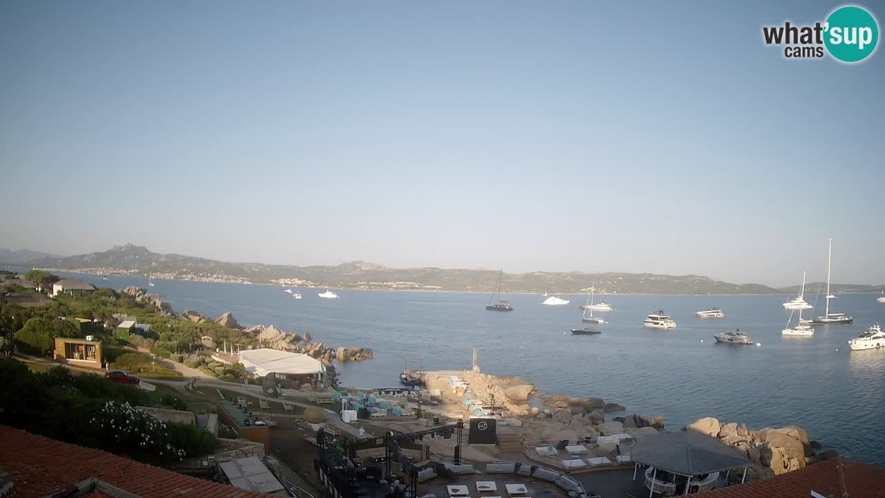 Live Phi Beach – Forte Cappellini camera en vivo Porto Cervo – Arzachena – Cerdeña