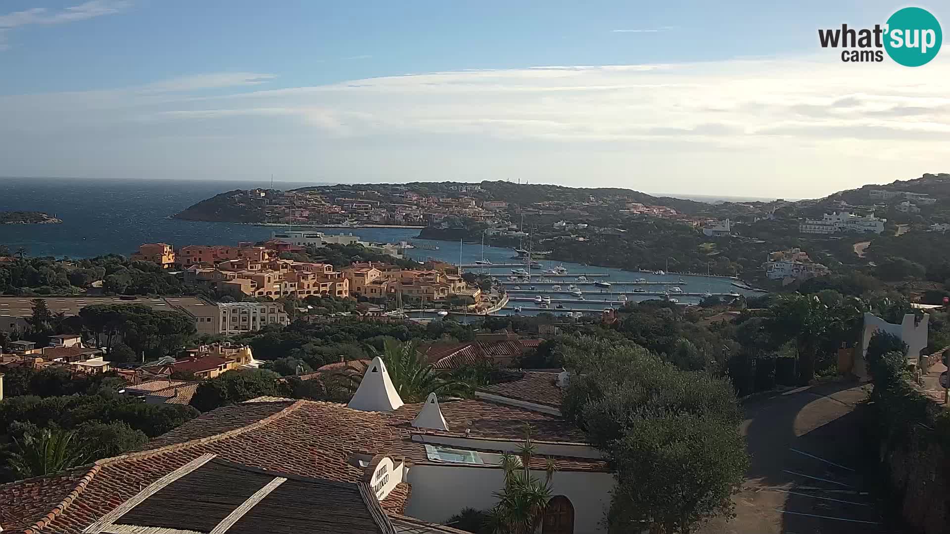 La hermosa cámara web Porto Cervo Live – Cerdeña – Italia