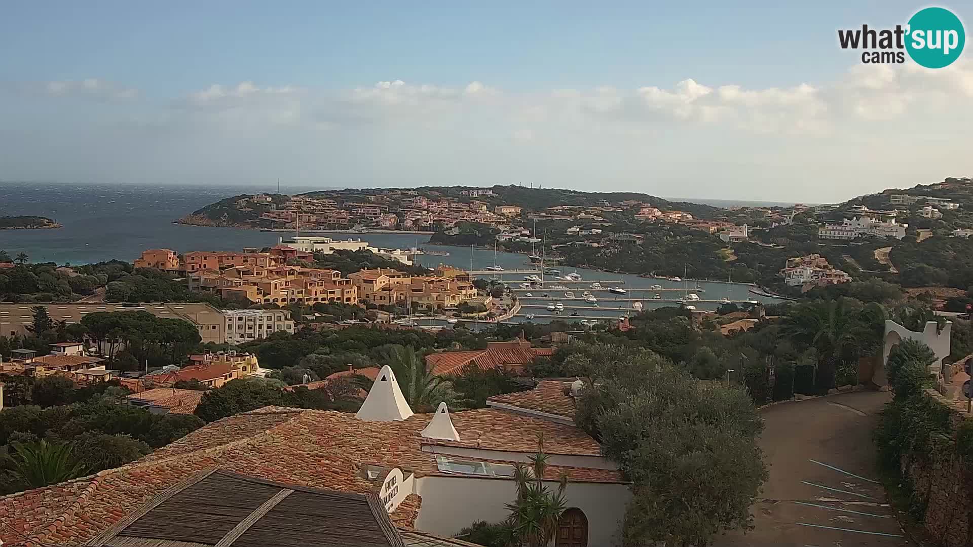 La hermosa cámara web Porto Cervo Live – Cerdeña – Italia