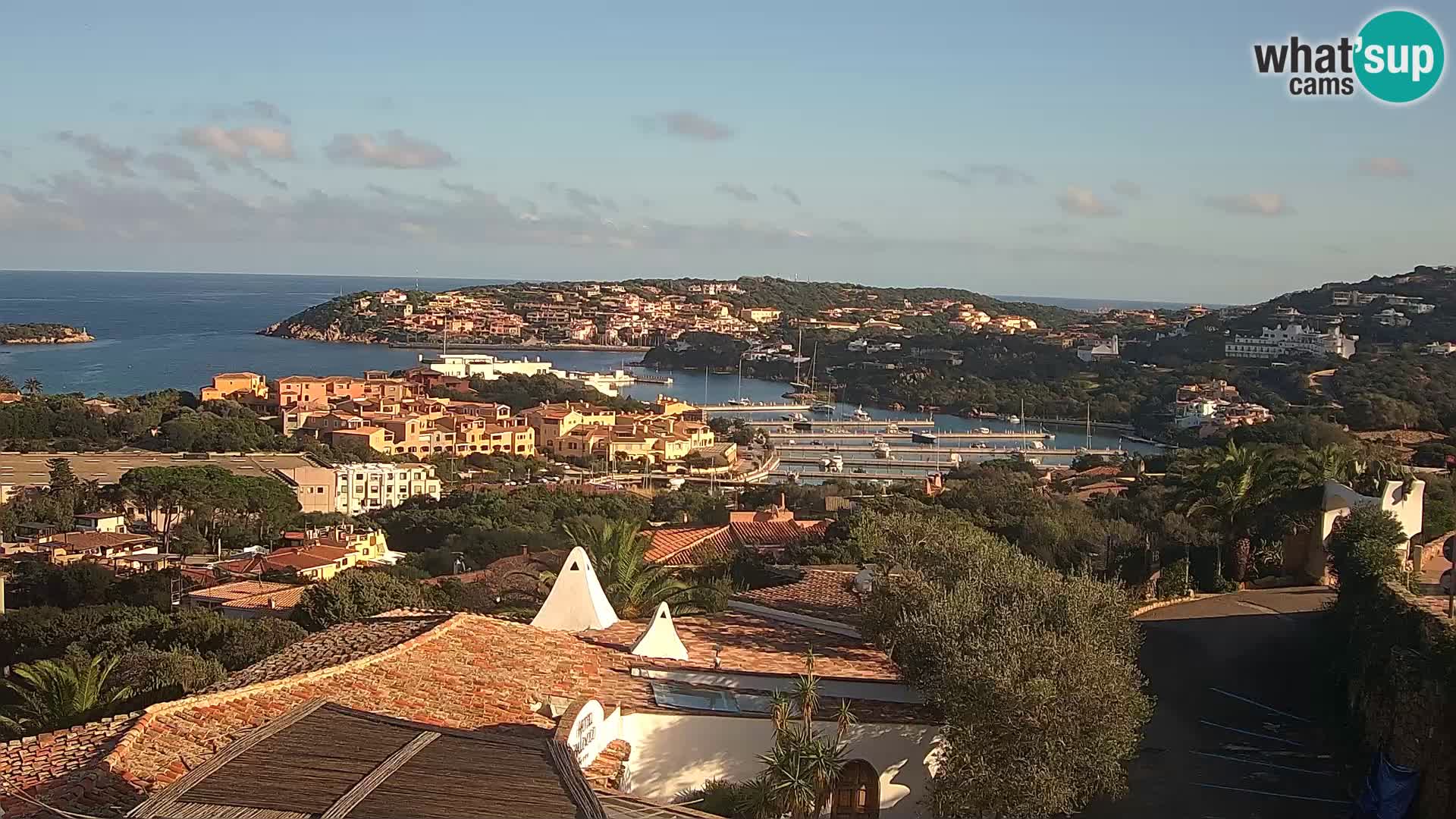 La hermosa cámara web Porto Cervo Live – Cerdeña – Italia