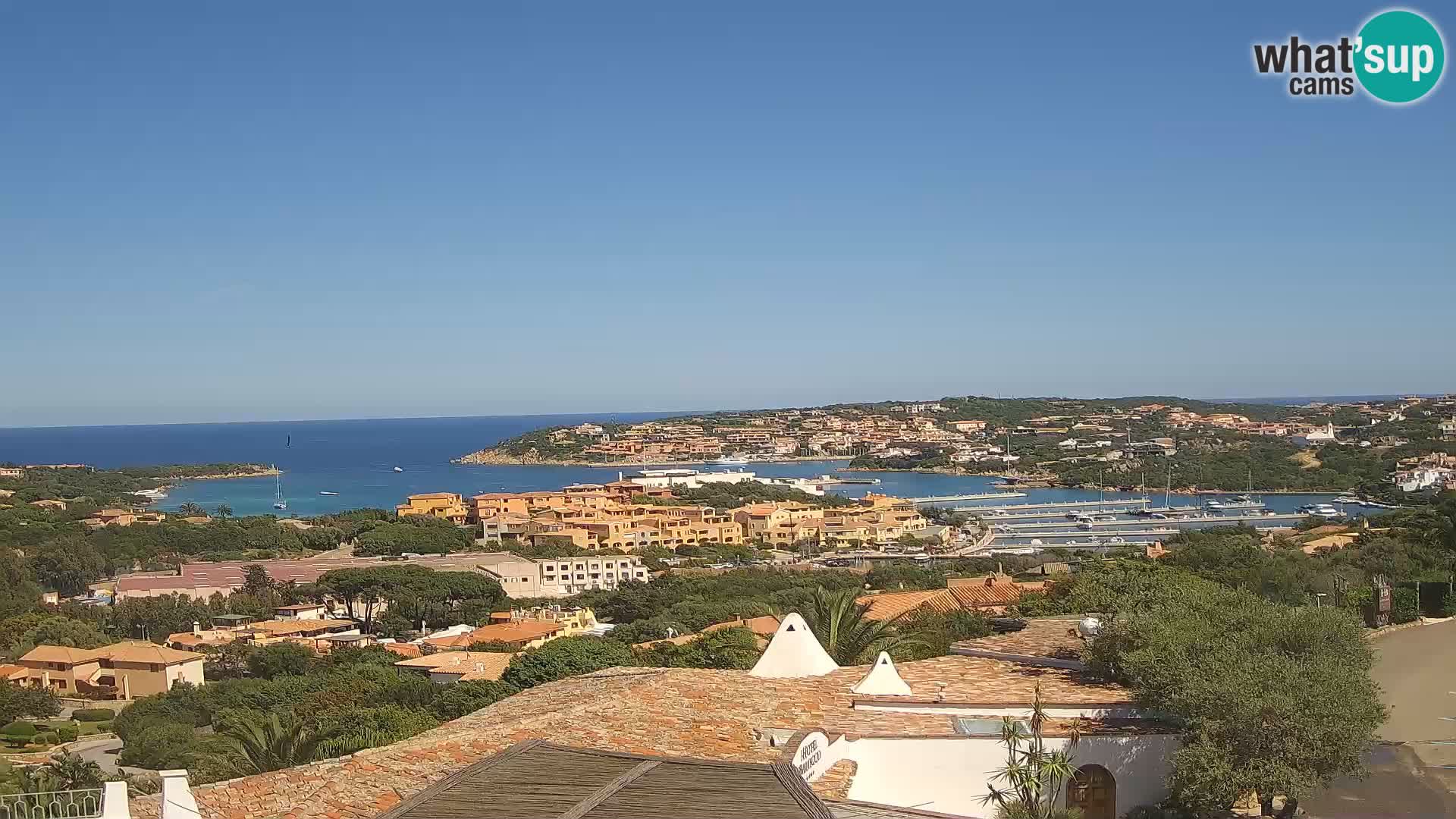La hermosa cámara web Porto Cervo Live – Cerdeña – Italia
