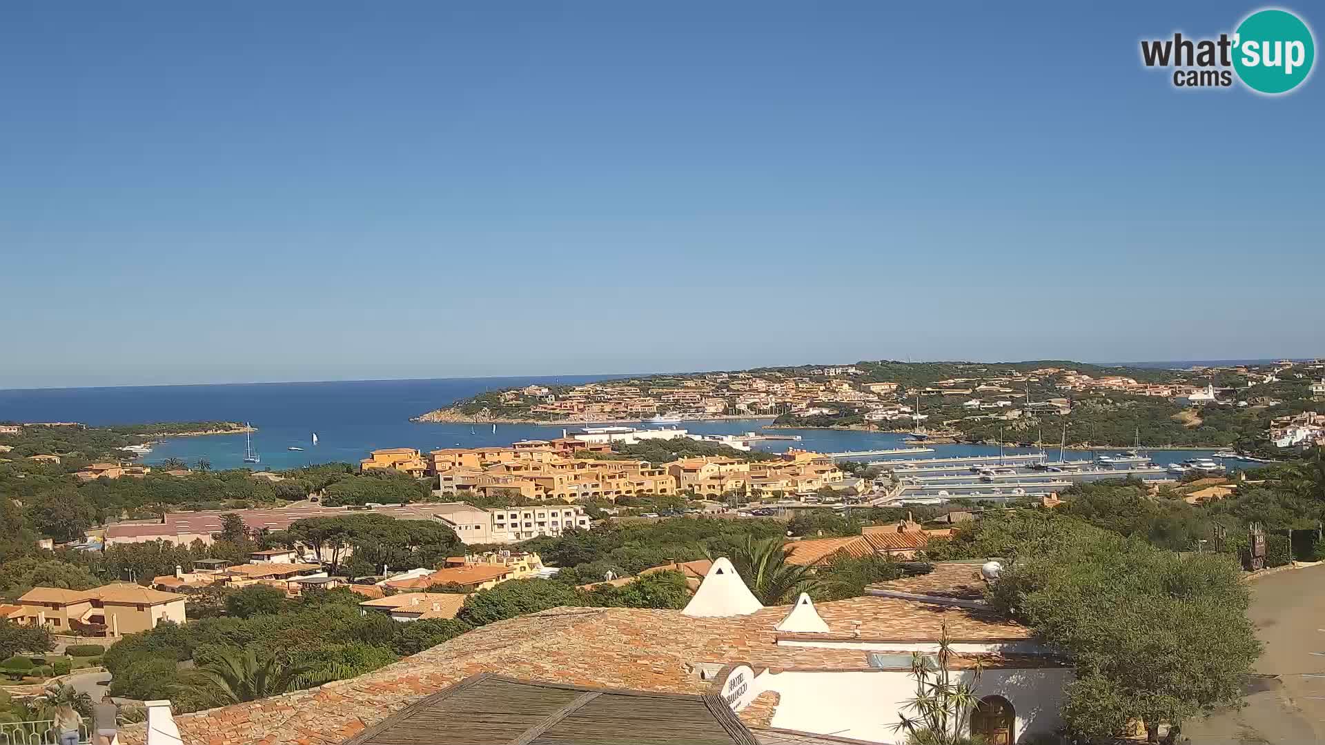 La belle webcam en direct de Porto Cervo – Sardaigne – Italie