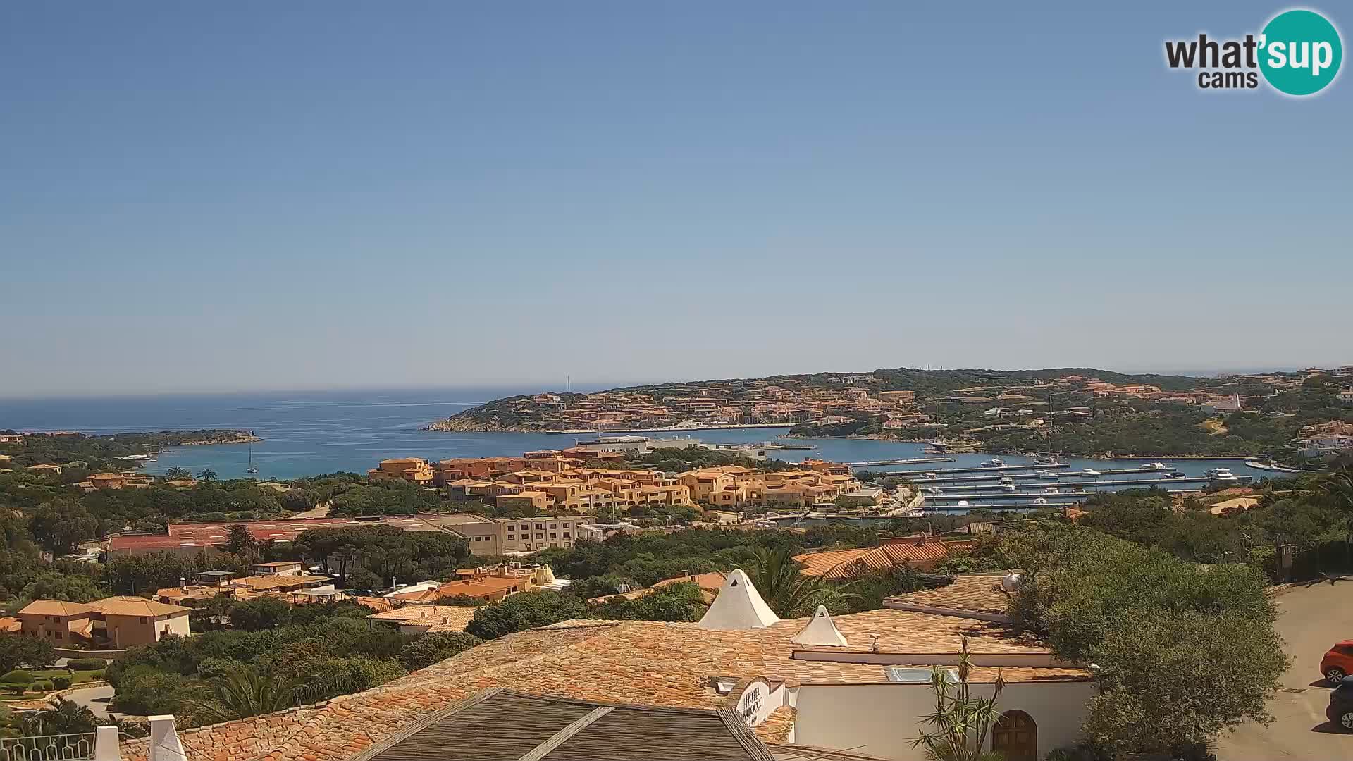 The beautiful Porto Cervo livecam C. Smeralda – Sardinia – Italy
