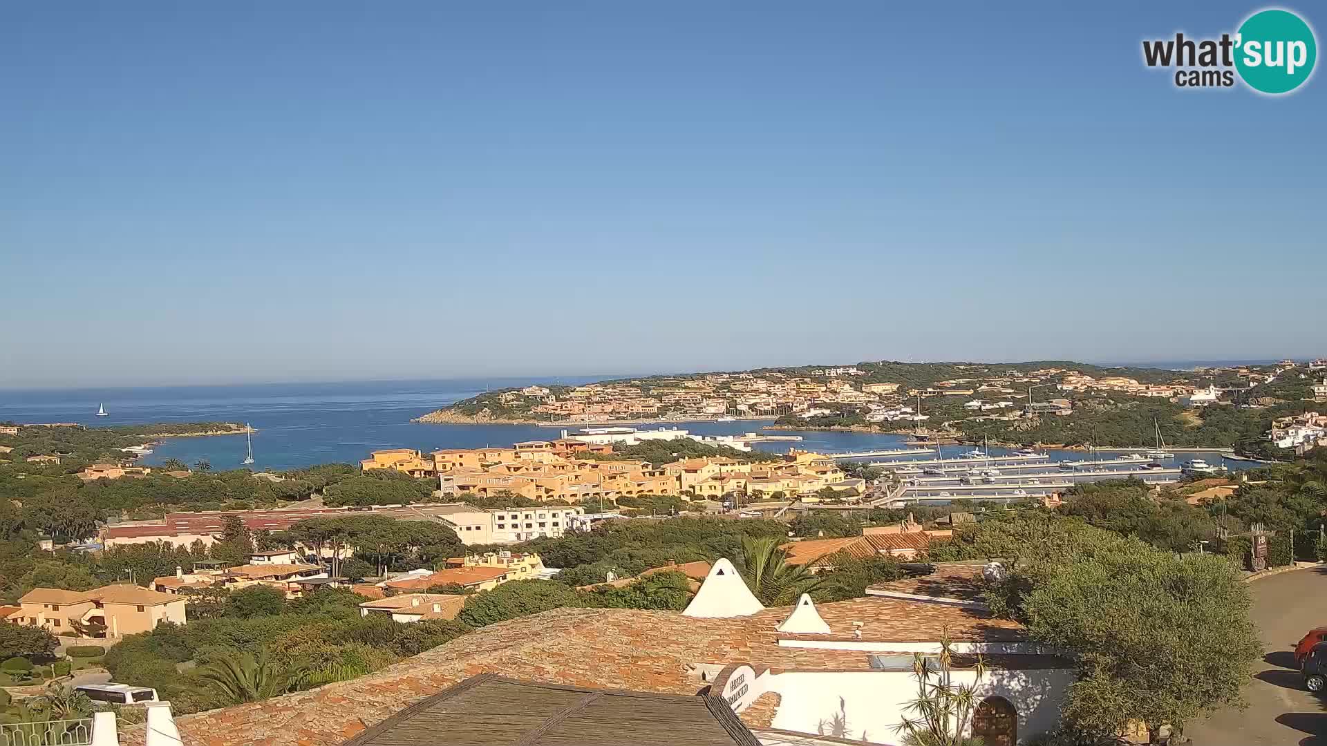 La hermosa cámara web Porto Cervo Live – Cerdeña – Italia