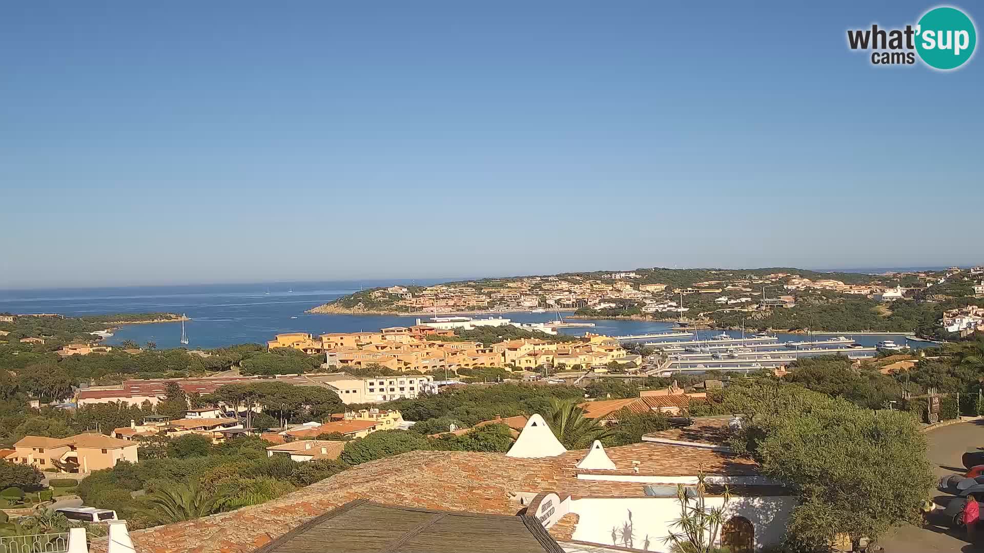 La hermosa cámara web Porto Cervo Live – Cerdeña – Italia