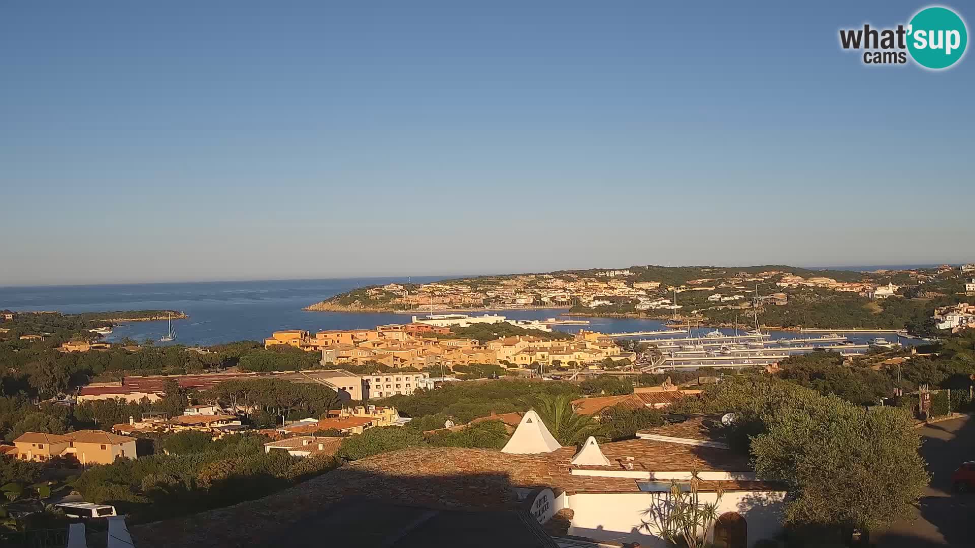 La belle webcam en direct de Porto Cervo – Sardaigne – Italie