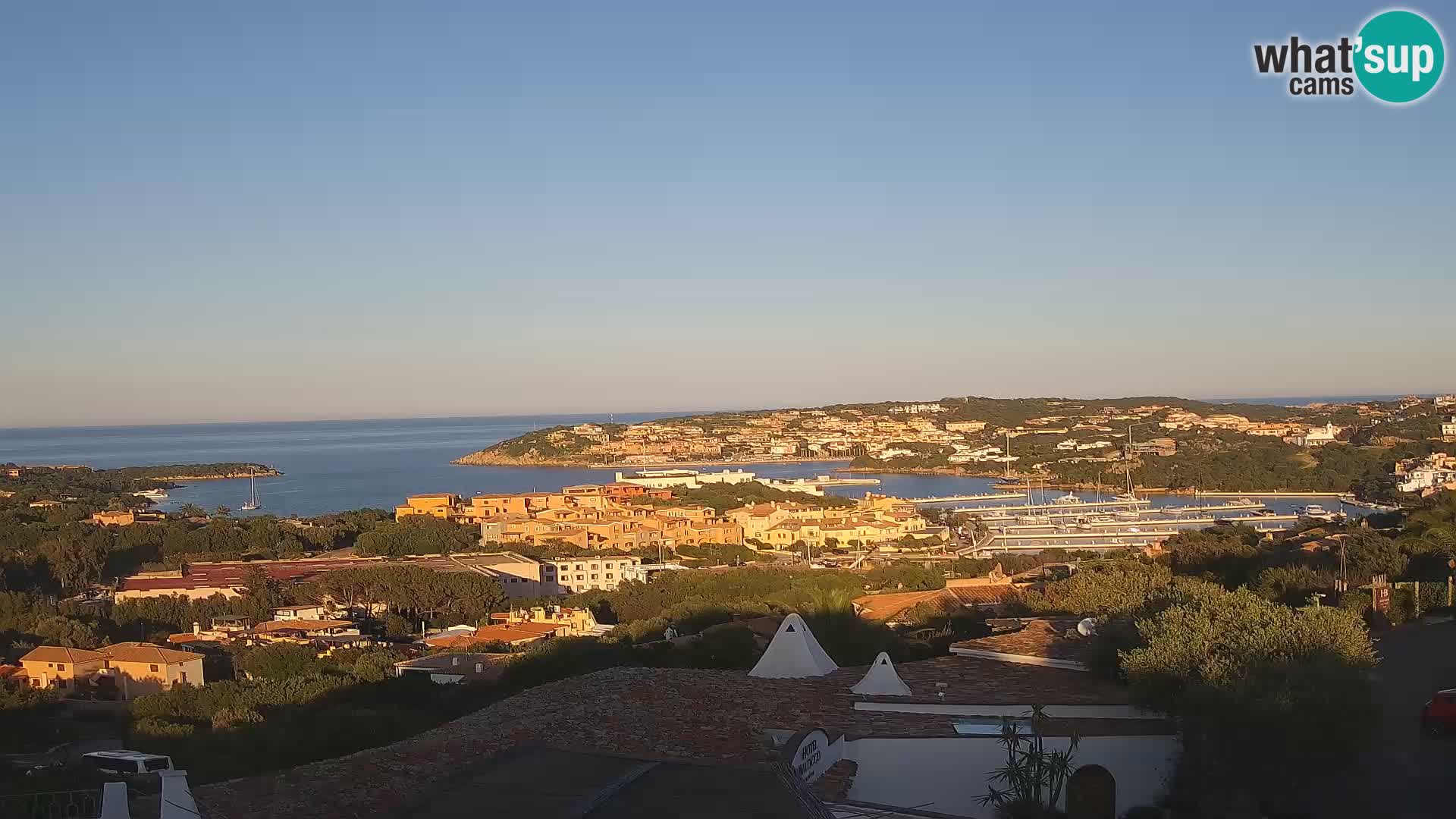La hermosa cámara web Porto Cervo Live – Cerdeña – Italia